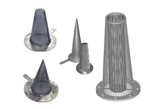 conical strainers (Temporary Strainers) manufacturer and supplier in Vadodara, Gujarat, India